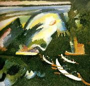 boat trip Wassily Kandinsky